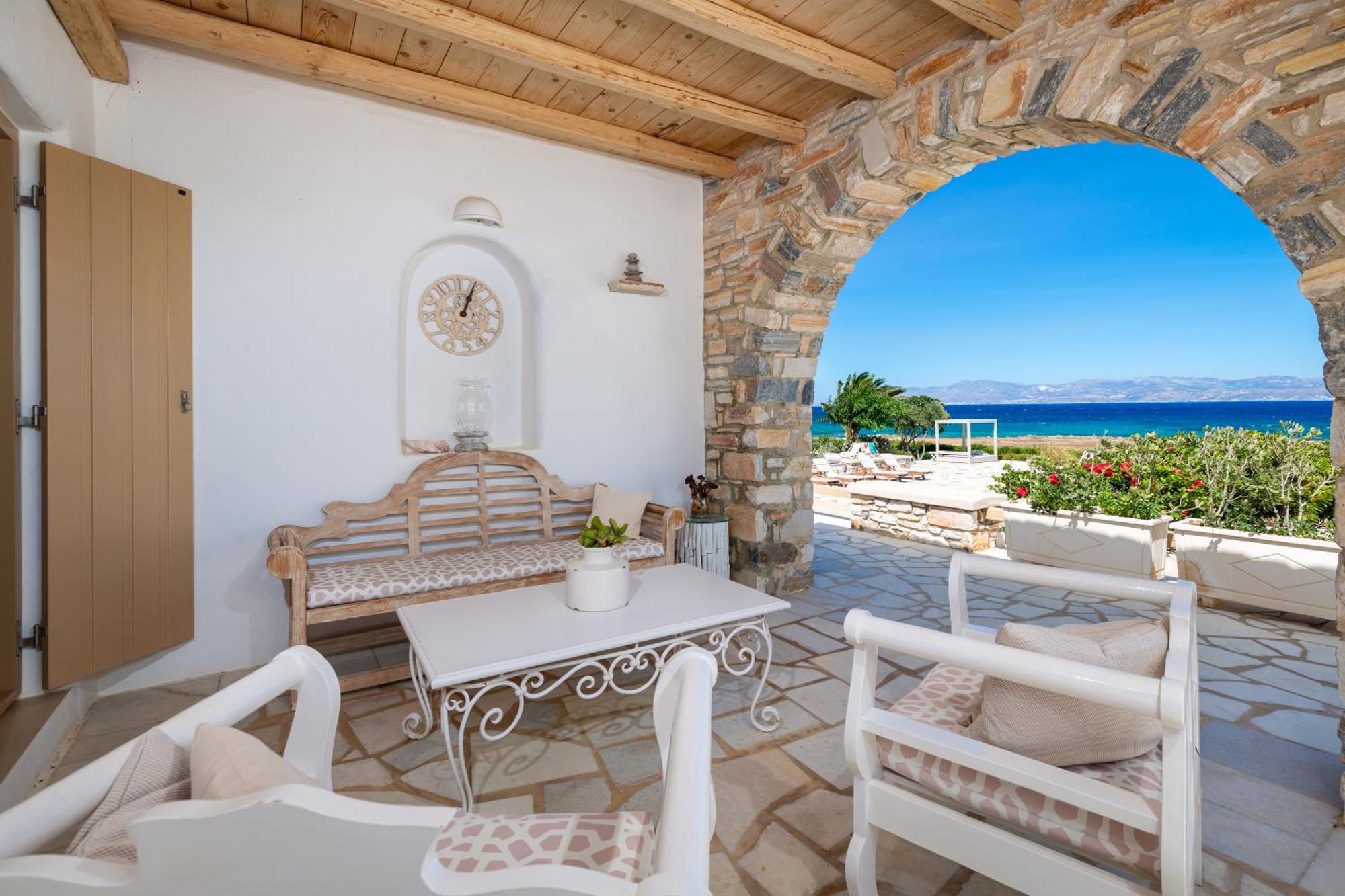 Golden Sea Villas Chrisi Akti  Buitenkant foto